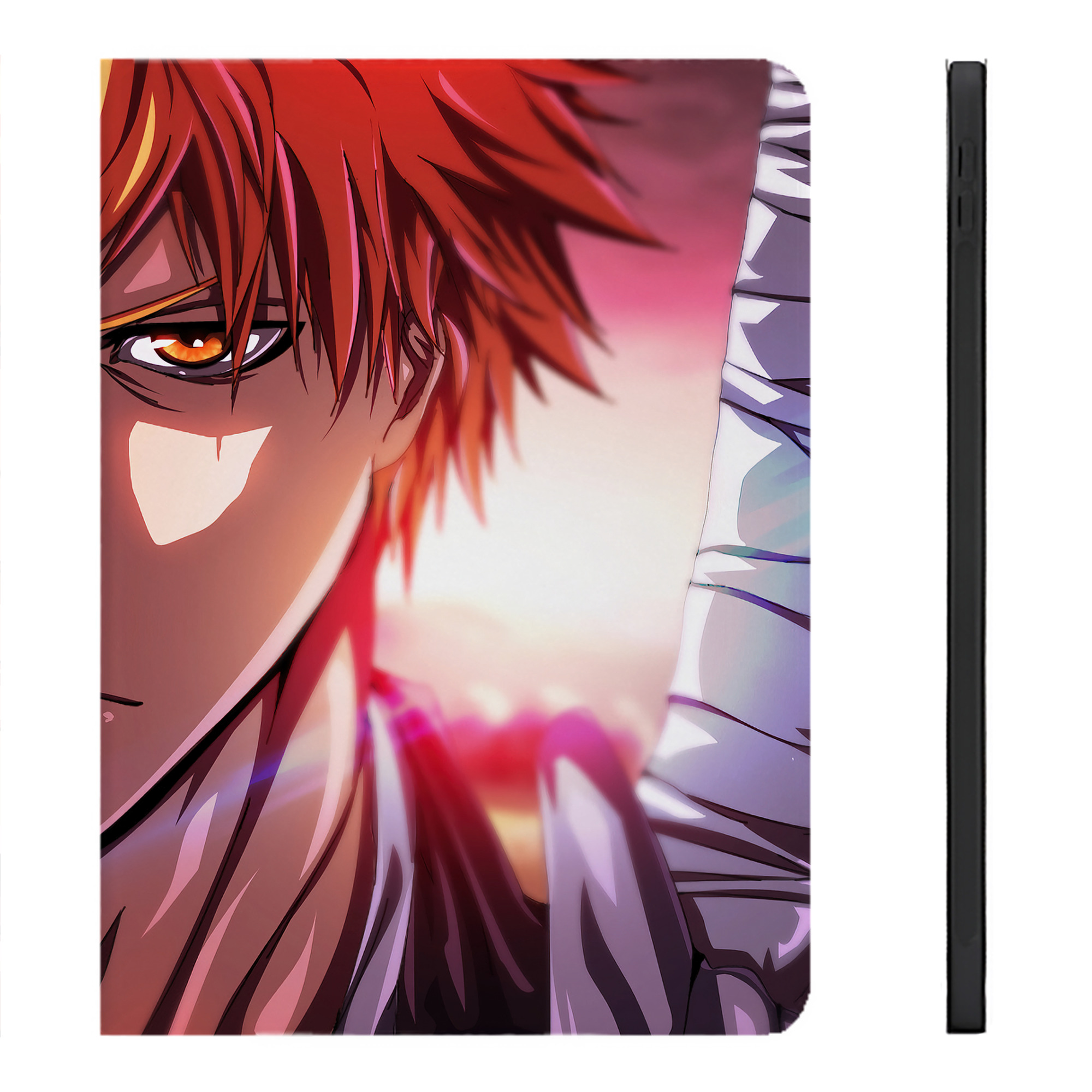 （画像用） ブリーチ BLEACH IPadケース ペンホルダー付き ブックスタイルデザイン
